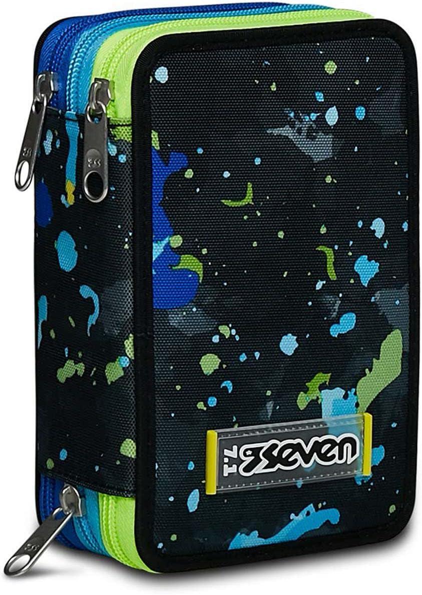 seven astuccio 3 zip seven fluo string boy