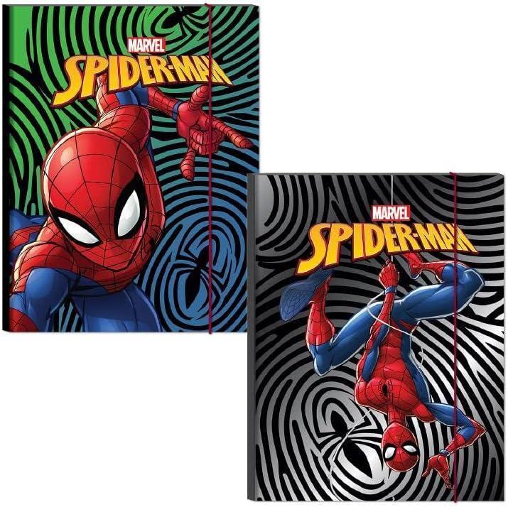 seven cartellina p/disegni a4 spiderman