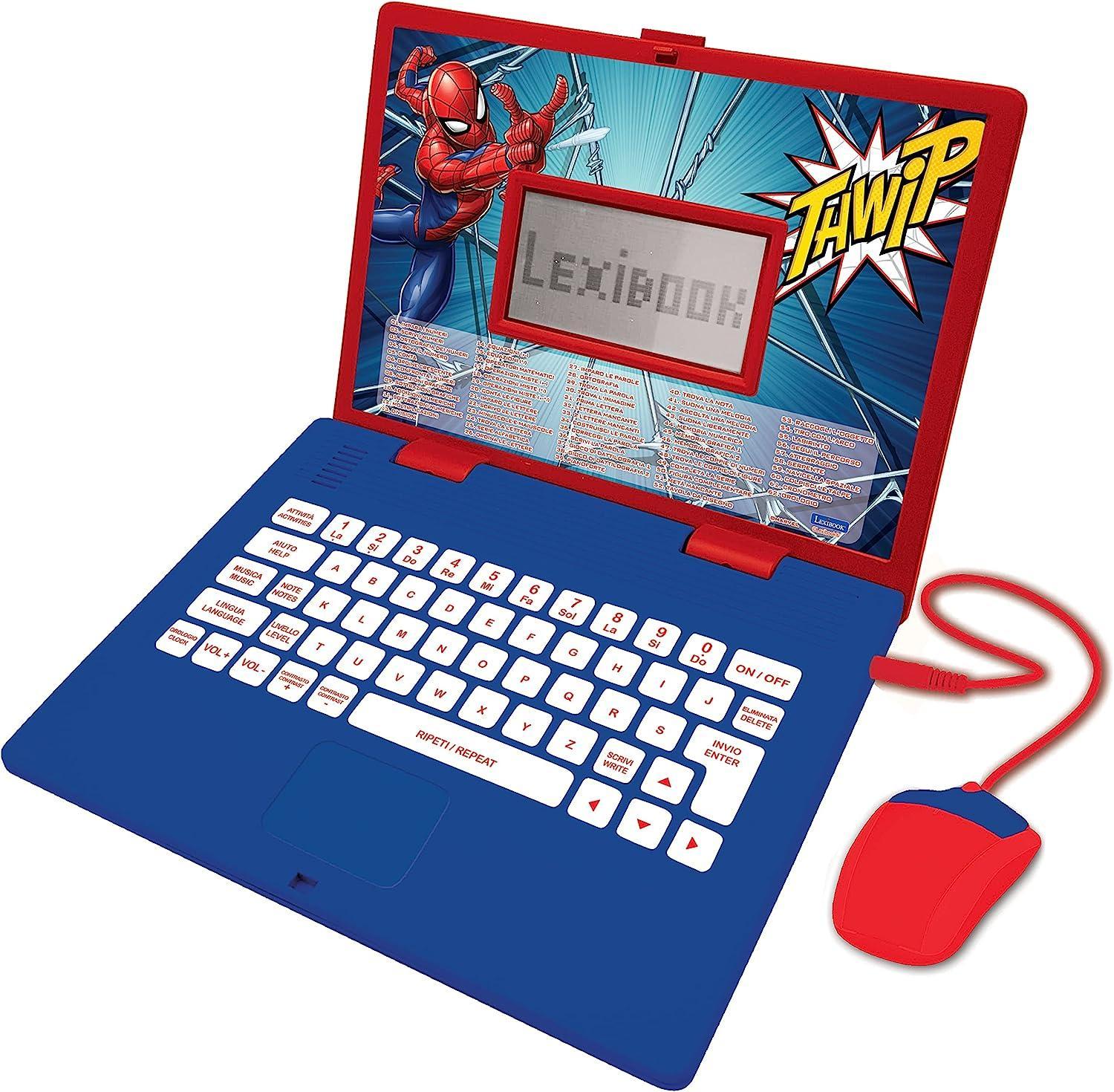 giocheria lexibook laptop spiderman