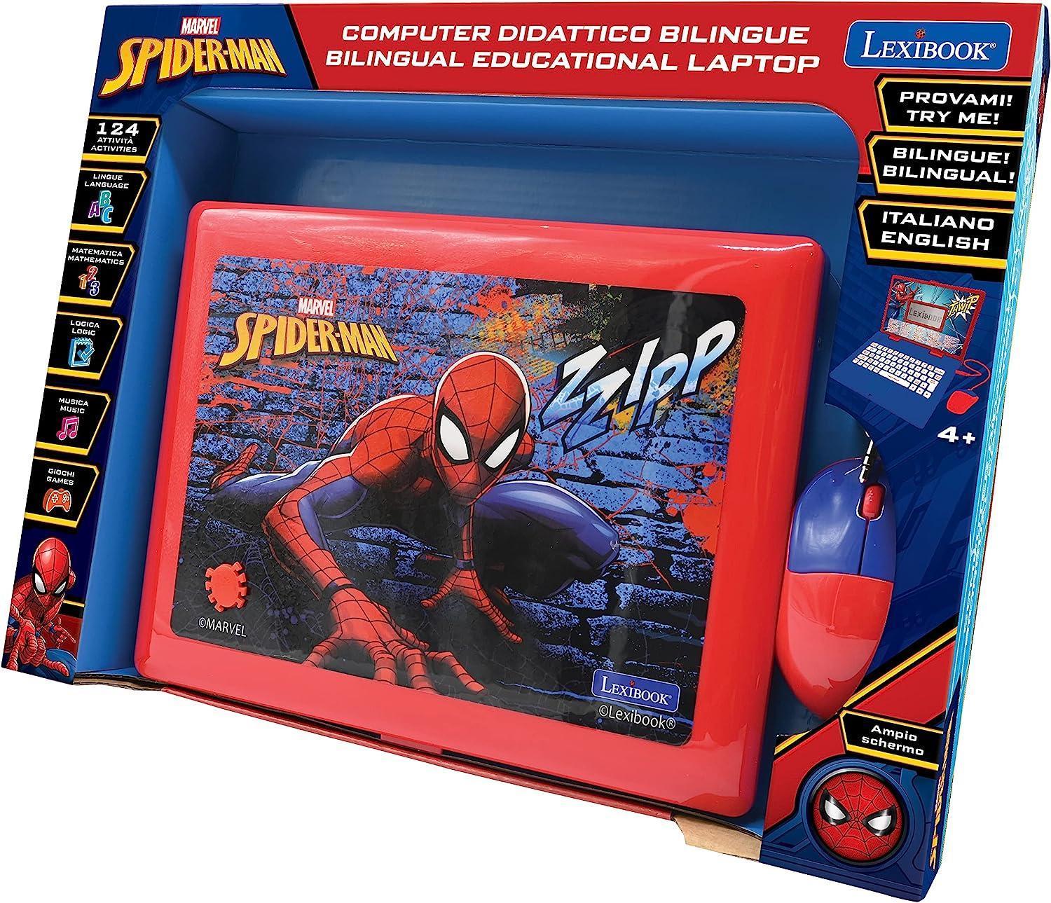 giocheria lexibook laptop spiderman