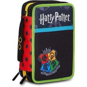 Astuccio 3 zip harry potter