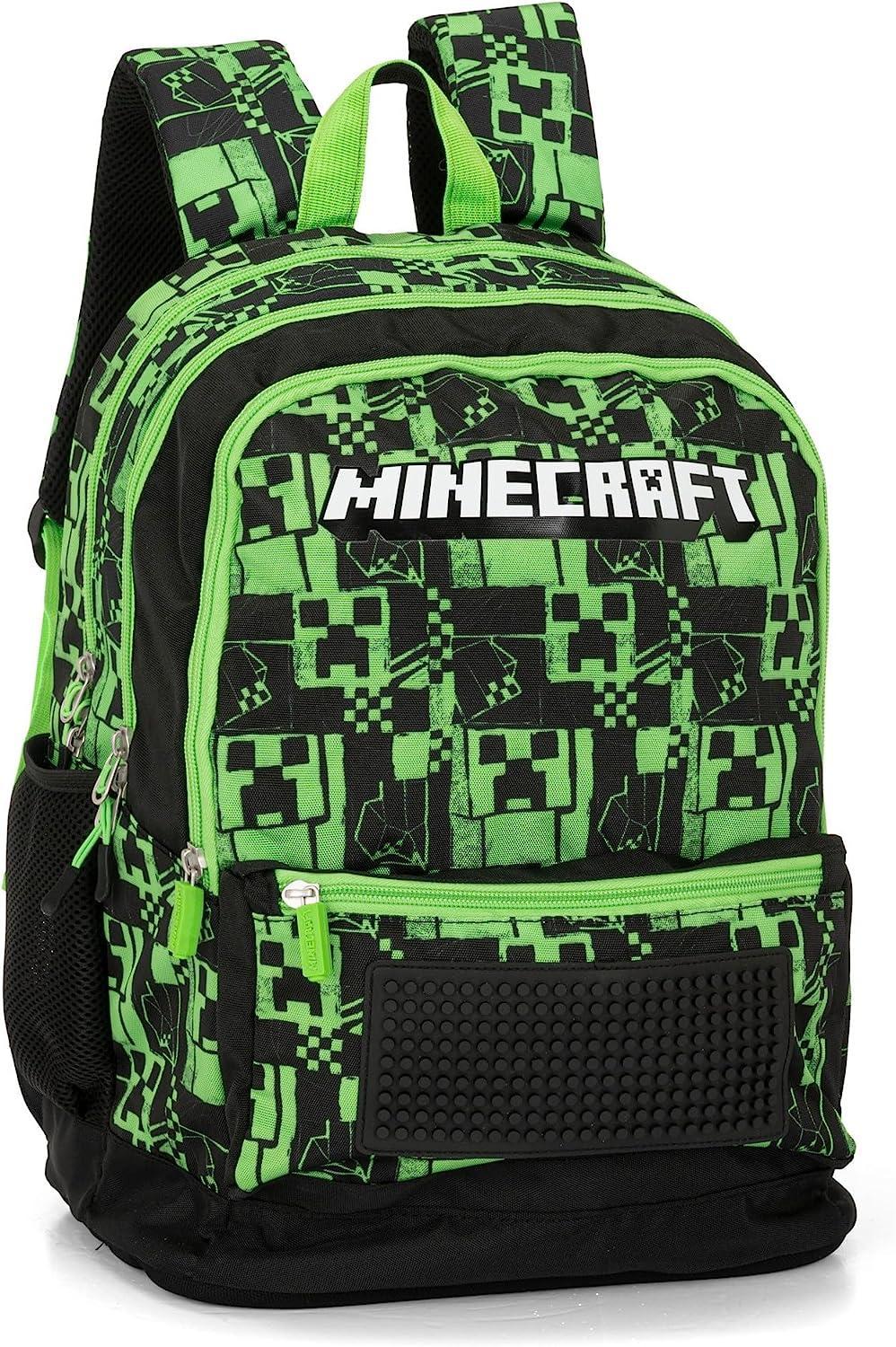 franco panini zaino organizzato green minecraft