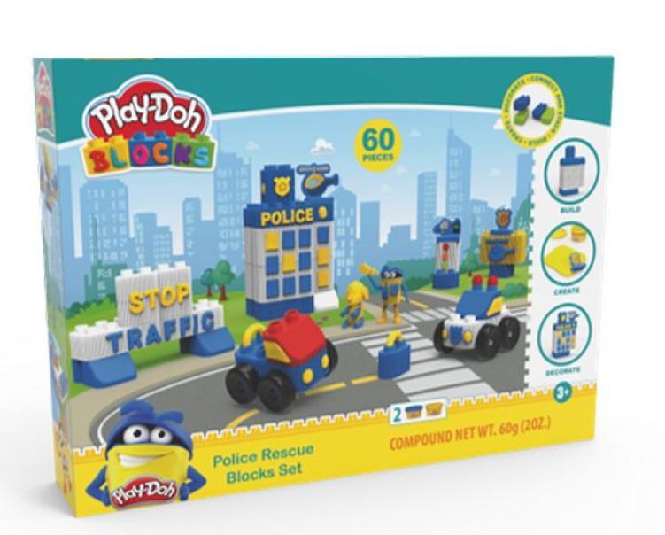 grandi giochi playdoh stazione polizia