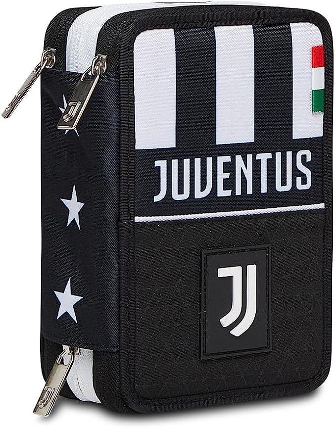 seven astuccio 3 zip juventus