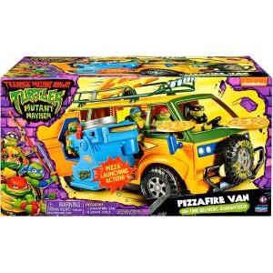 Turtles pizza fire van