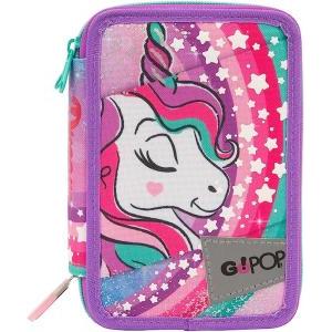 Gopop astuccio triplo unicorno