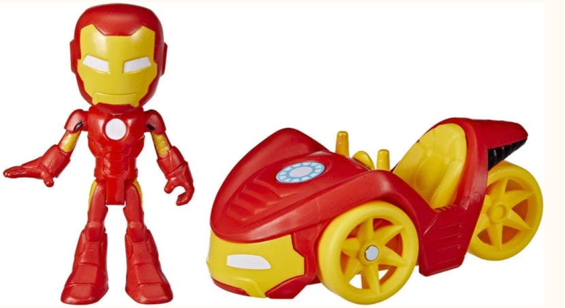 hasbro spidey amazing friends iron man