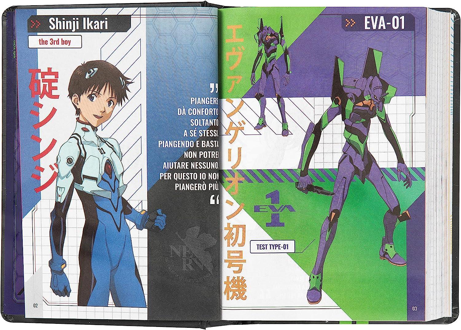 franco cosimo panini editore s agenda 16mesi medium comix anime evangelion