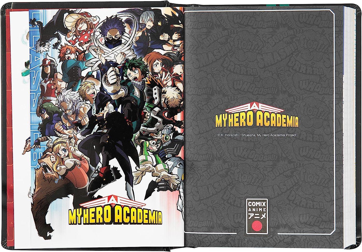 franco cosimo panini editore s agenda 16mesi medium comix anime my hero academia