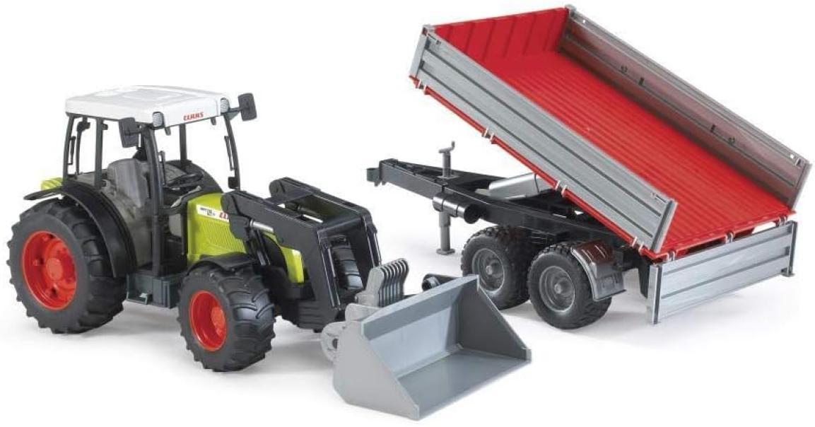 bruder spielwaren gmbh trattore claas con carrello