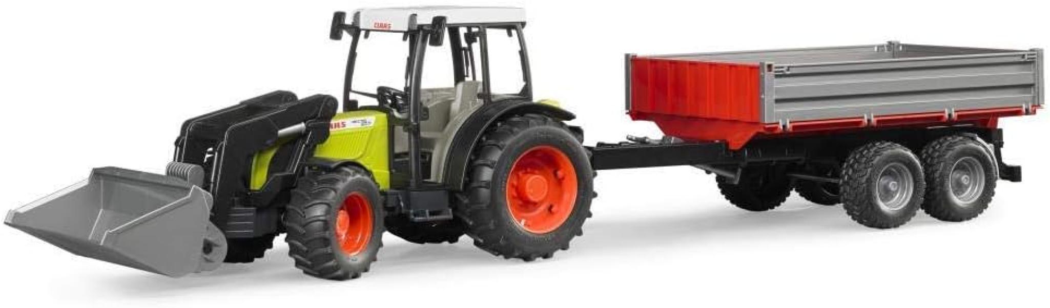 bruder spielwaren gmbh trattore claas con carrello