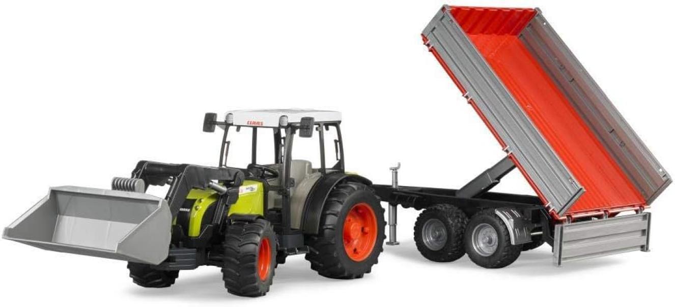 bruder spielwaren gmbh trattore claas con carrello