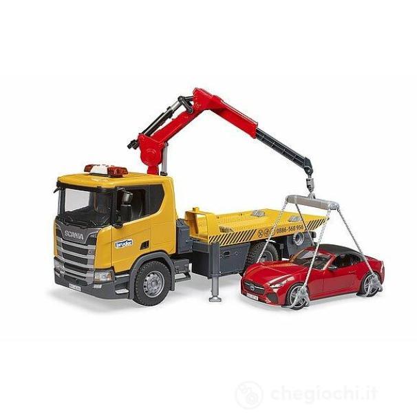 bruder spielwaren gmbh scania super camion soccorso stradale