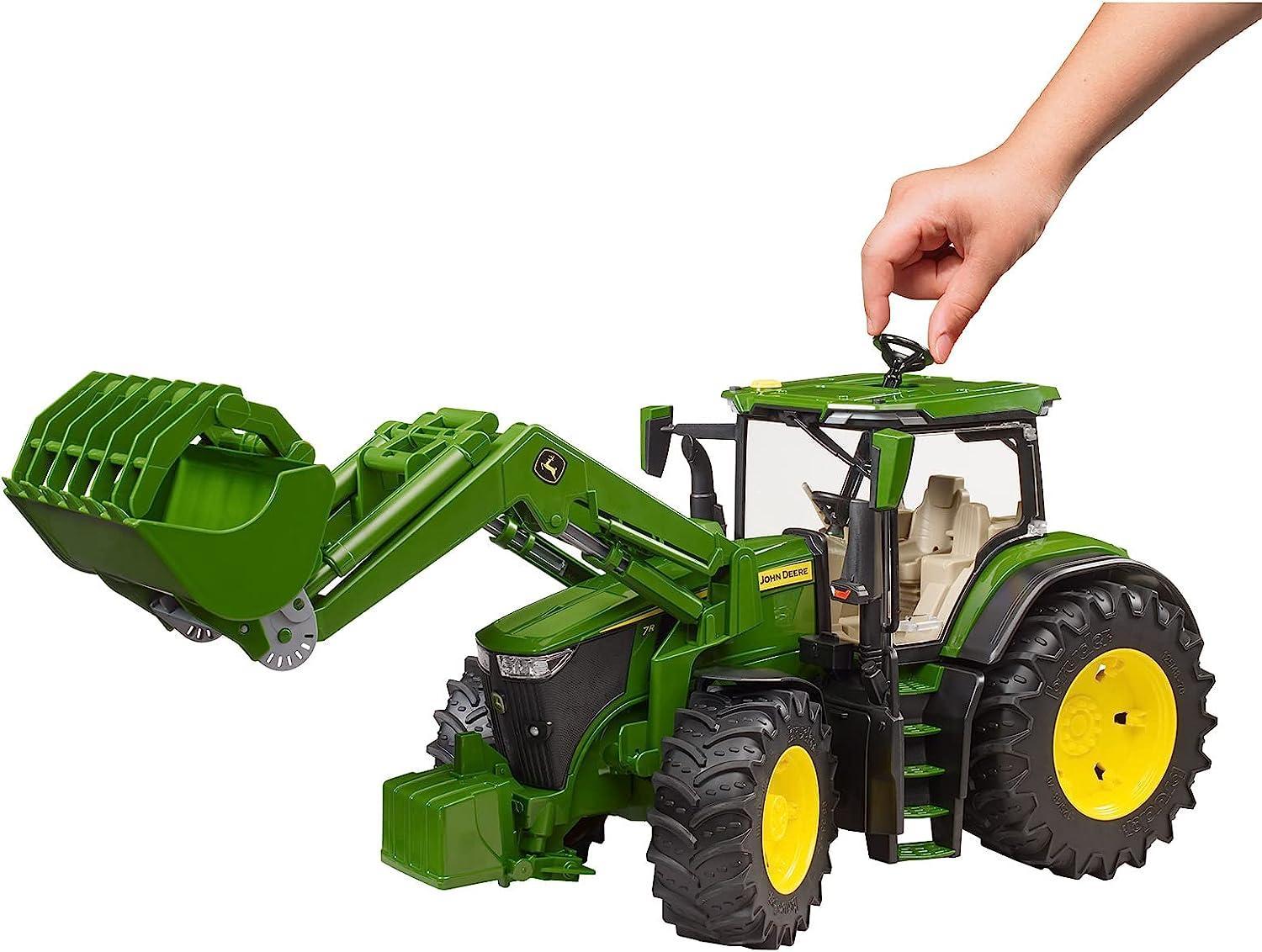 bruder spielwaren gmbh john deere 7r 350 con benna