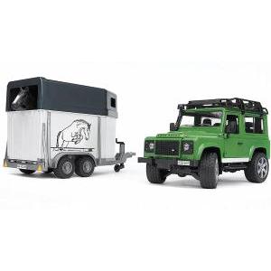 Land rover defender con rimorchio 02592