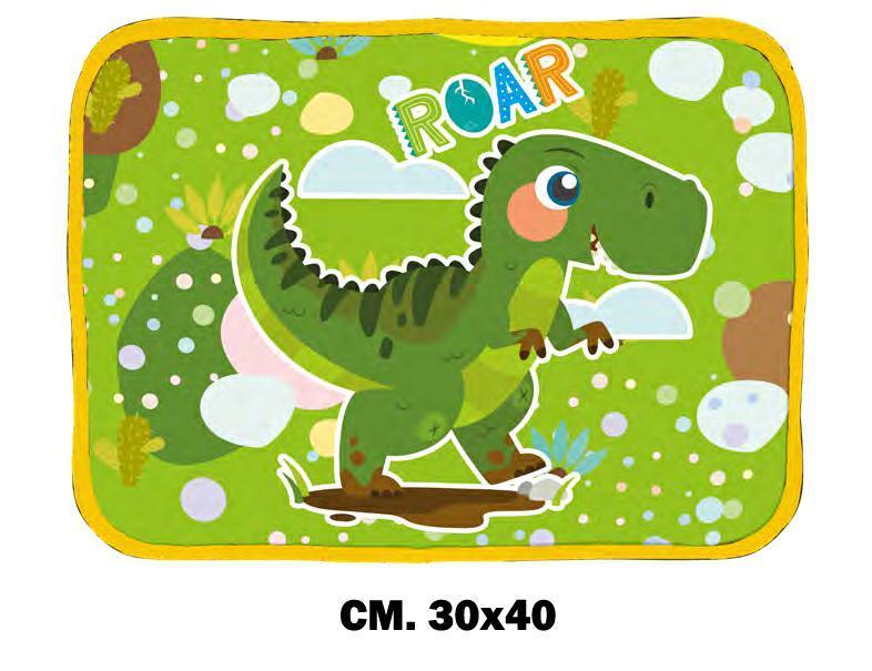 real trade italia s tovaglietta dinosauro 30x40