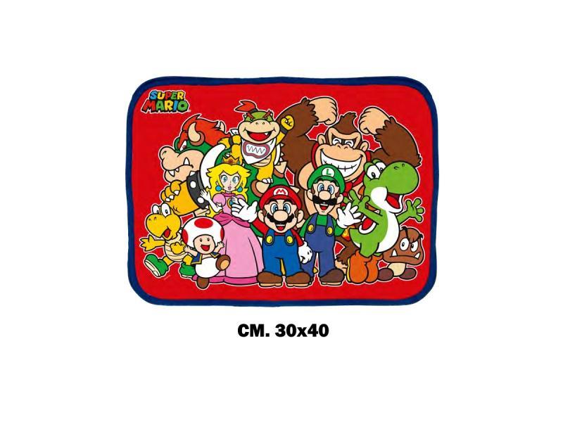 real trade italia s tovaglietta super mario 30x40