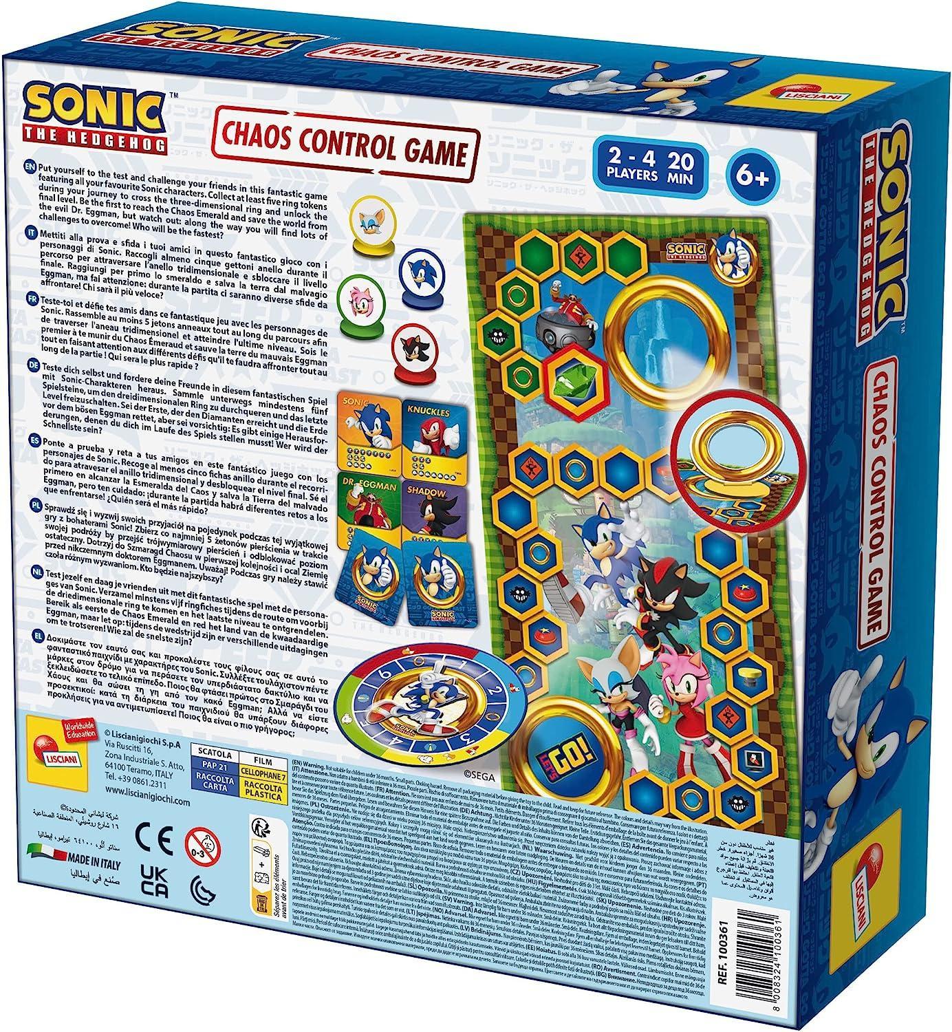 liscianigiochi sonic chaos control game