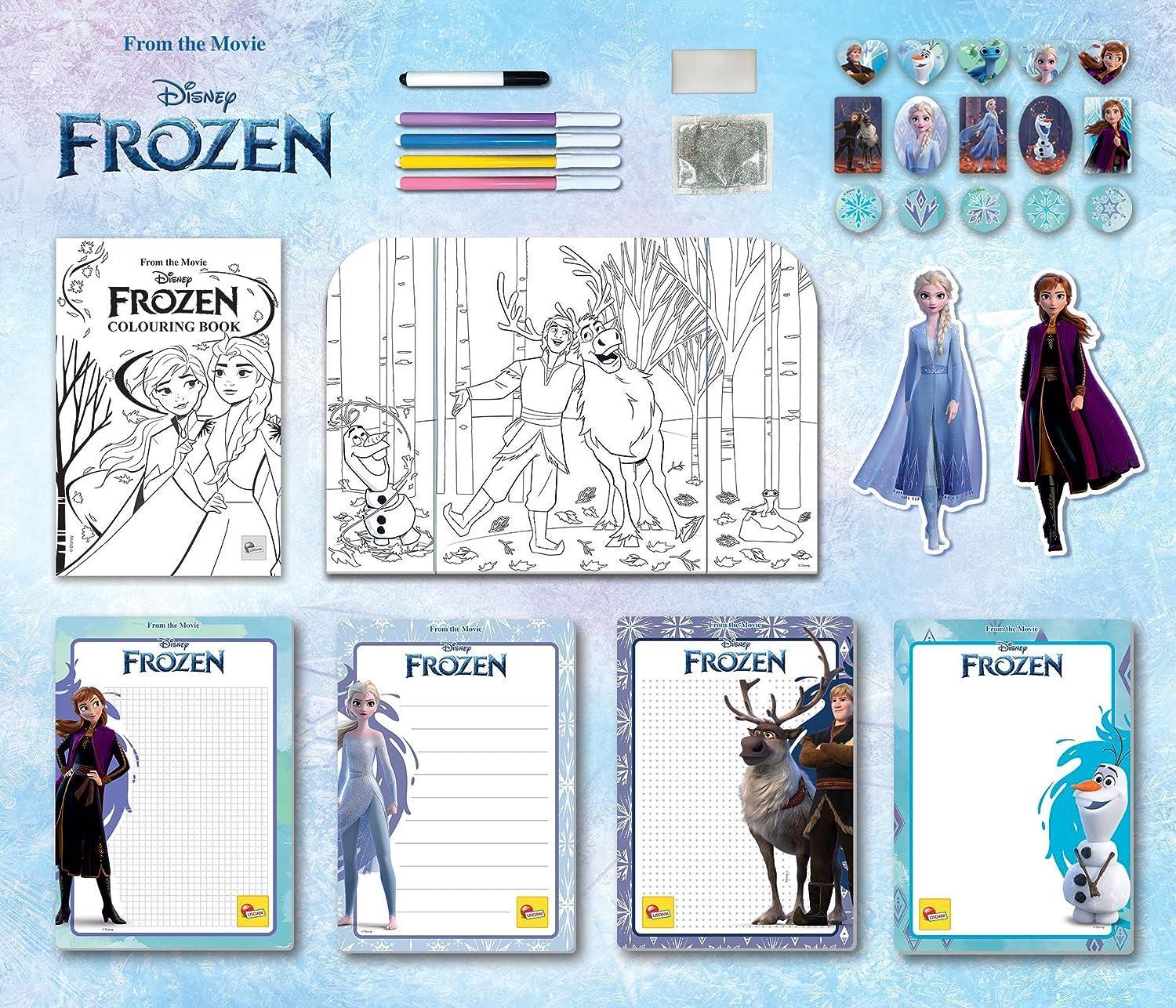 liscianigiochi frozen zainetto colora e disegna