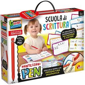 Montessori pen scuola scrittura