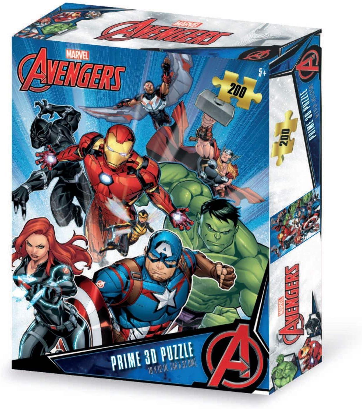 grandi giochi puzzle 3d avengers pz200