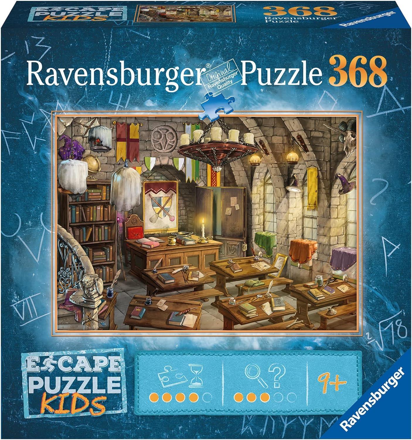 ravensburger escape puzzle kids wizard pz368