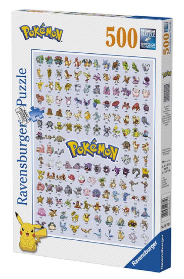 ravensburger puzzle 500pz pokemon