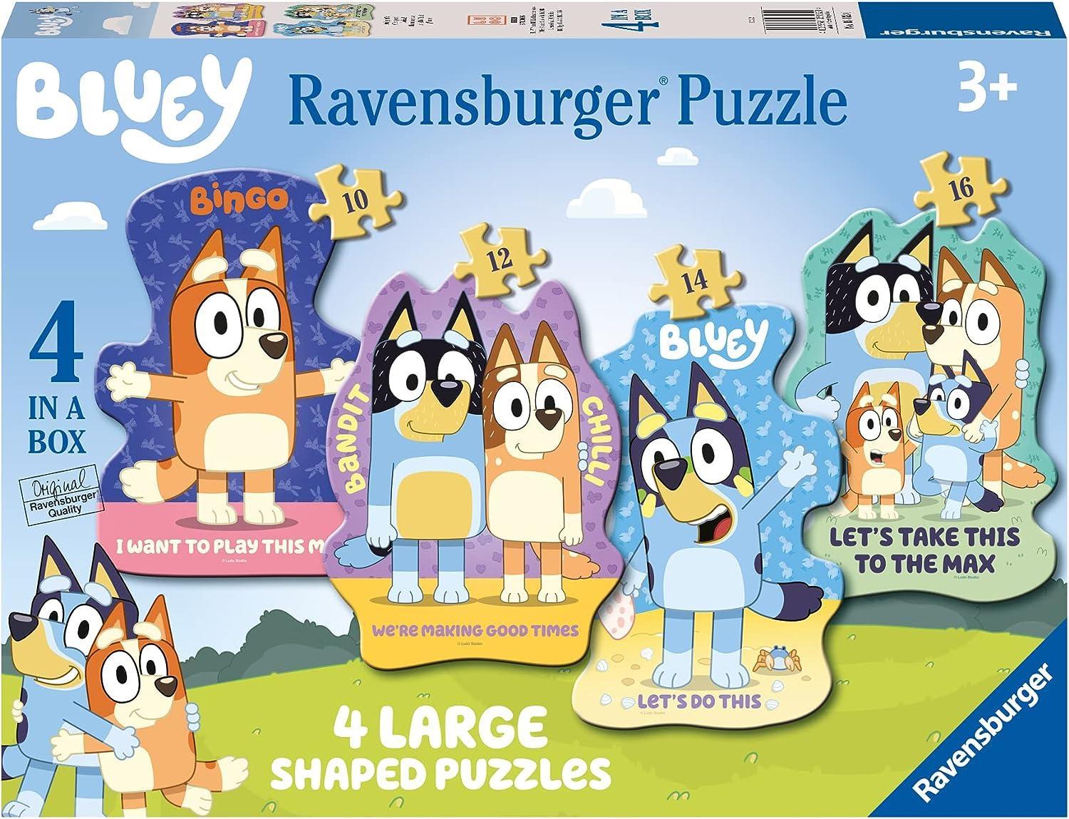 ravensburger puzzle bluey 4 in a box