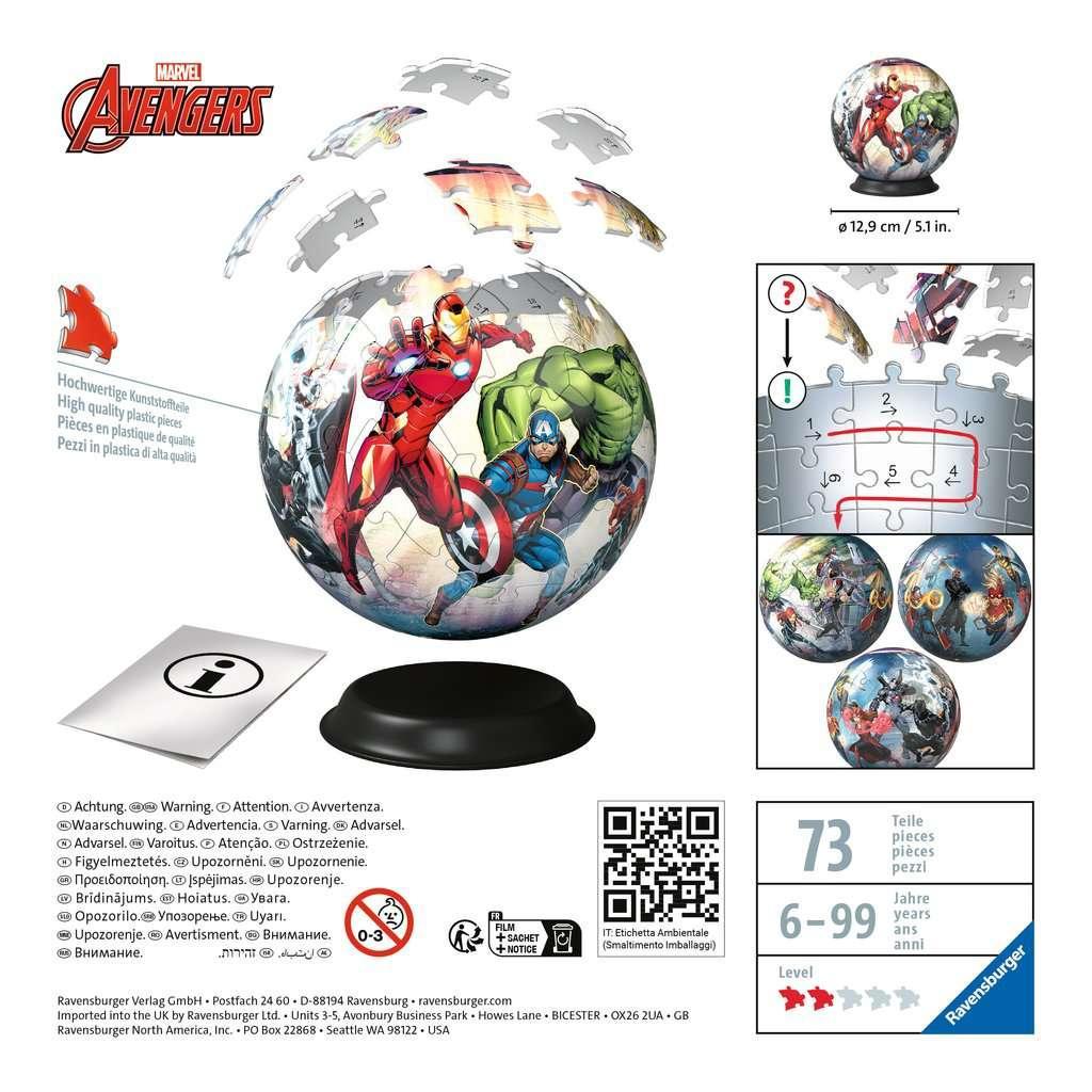 ravensburger puzzle 3d avengers cm13