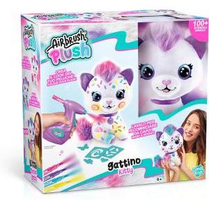 Air brush plush gattino kitty