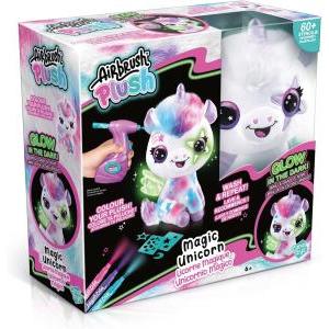 Air brush plush unicorno brilla al buio