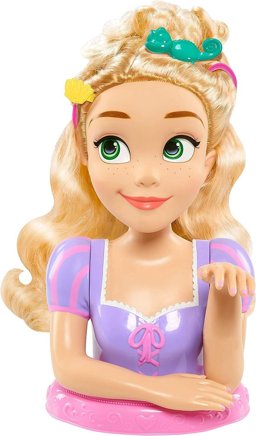 grandi giochi styling head rapunzel deluxe