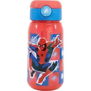 Spiderman borraccia con cannuccia