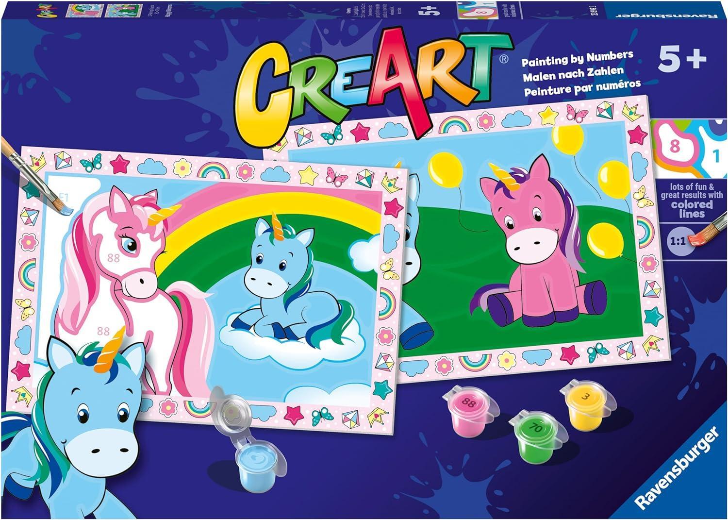 ravensburger creart unicorni