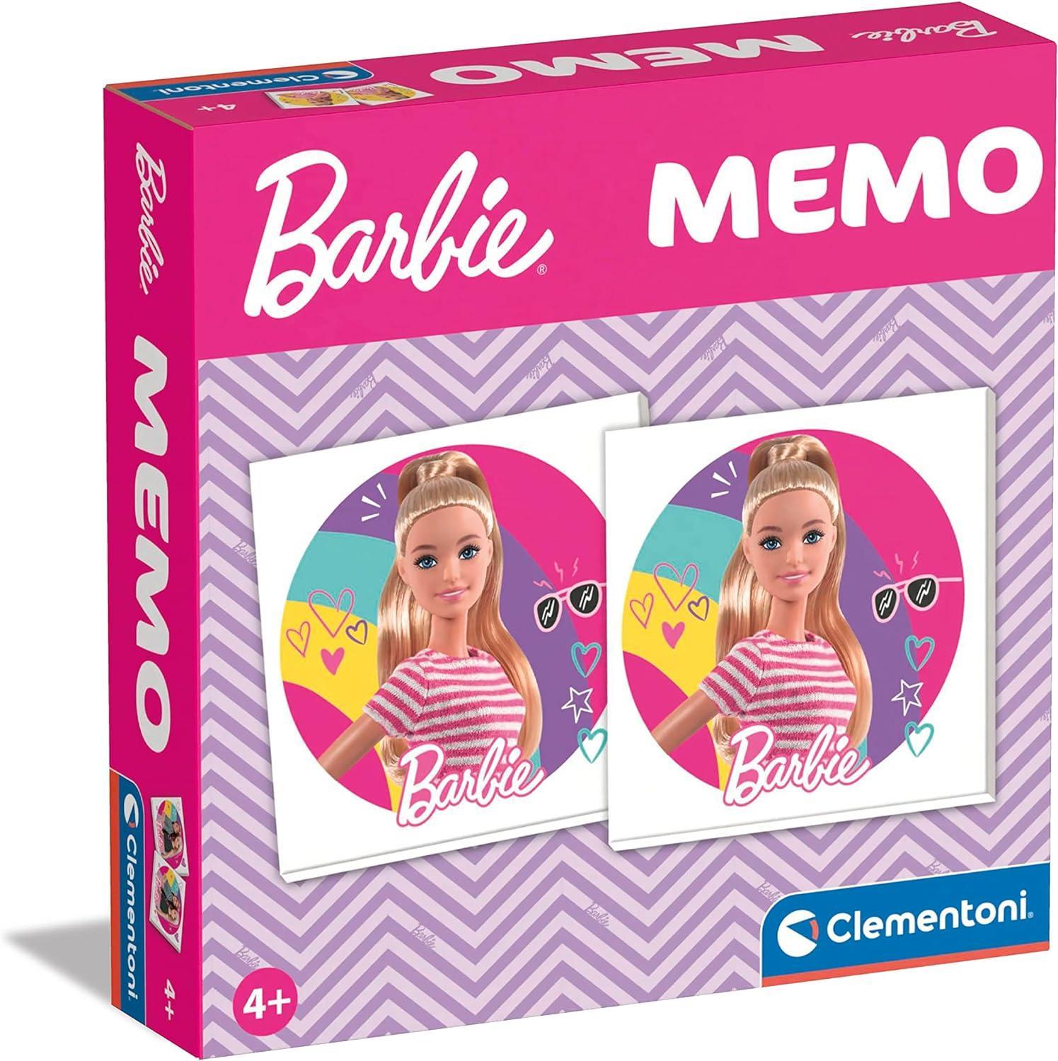 clementoni memo games barbie