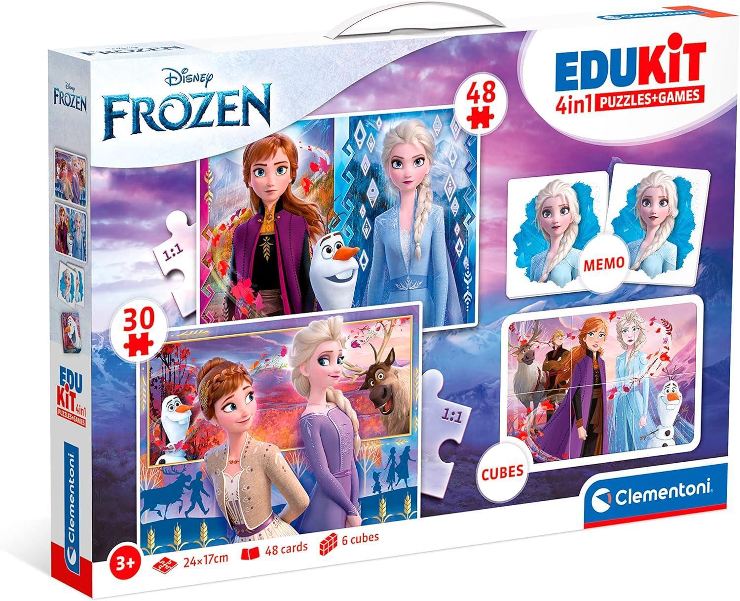 clementoni edukit 4in1 frozen