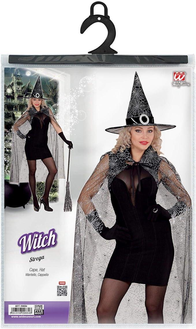 widmann costume strega cappello e mantello