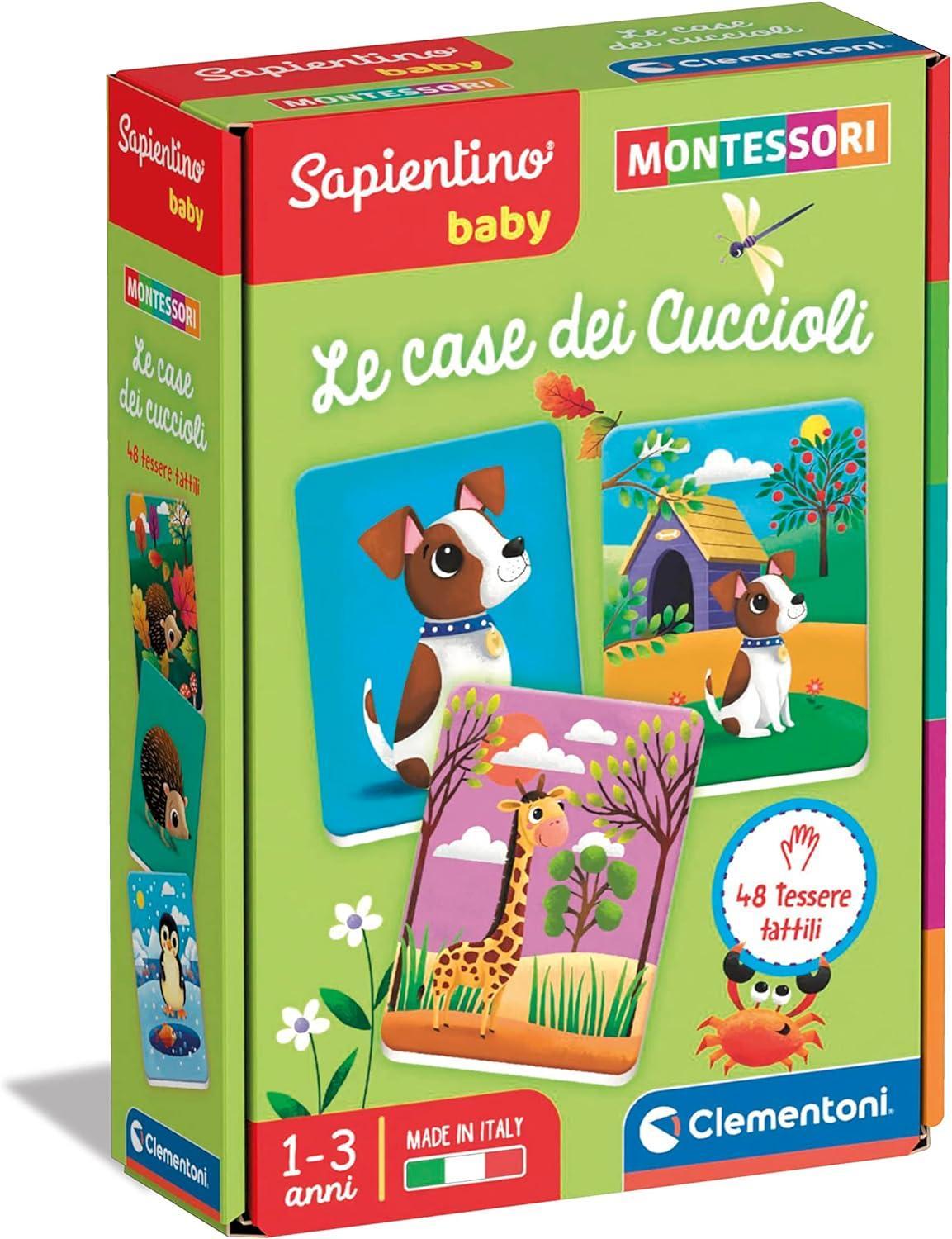 clementoni sapientino baby le case dei cuccioli