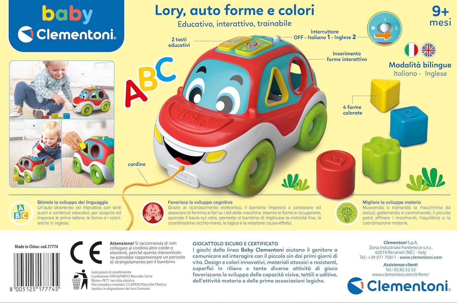 clementoni cinquino forme e colori