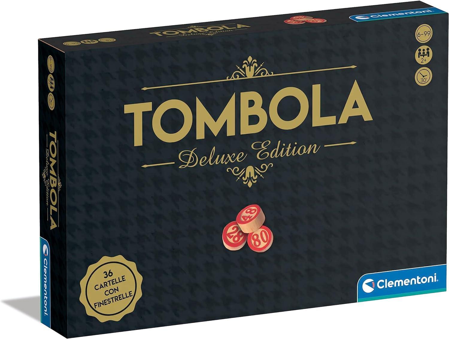 clementoni tombola deluxe 36 cartelle