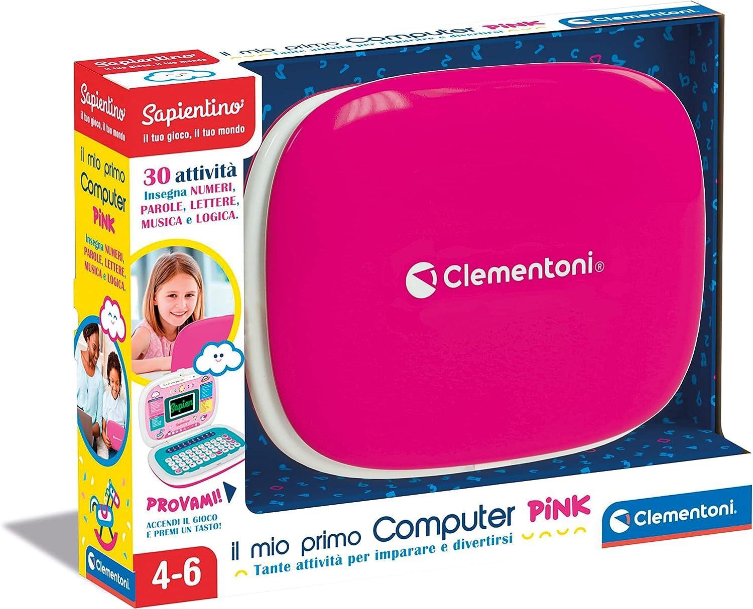 clementoni il mio primo computer pink