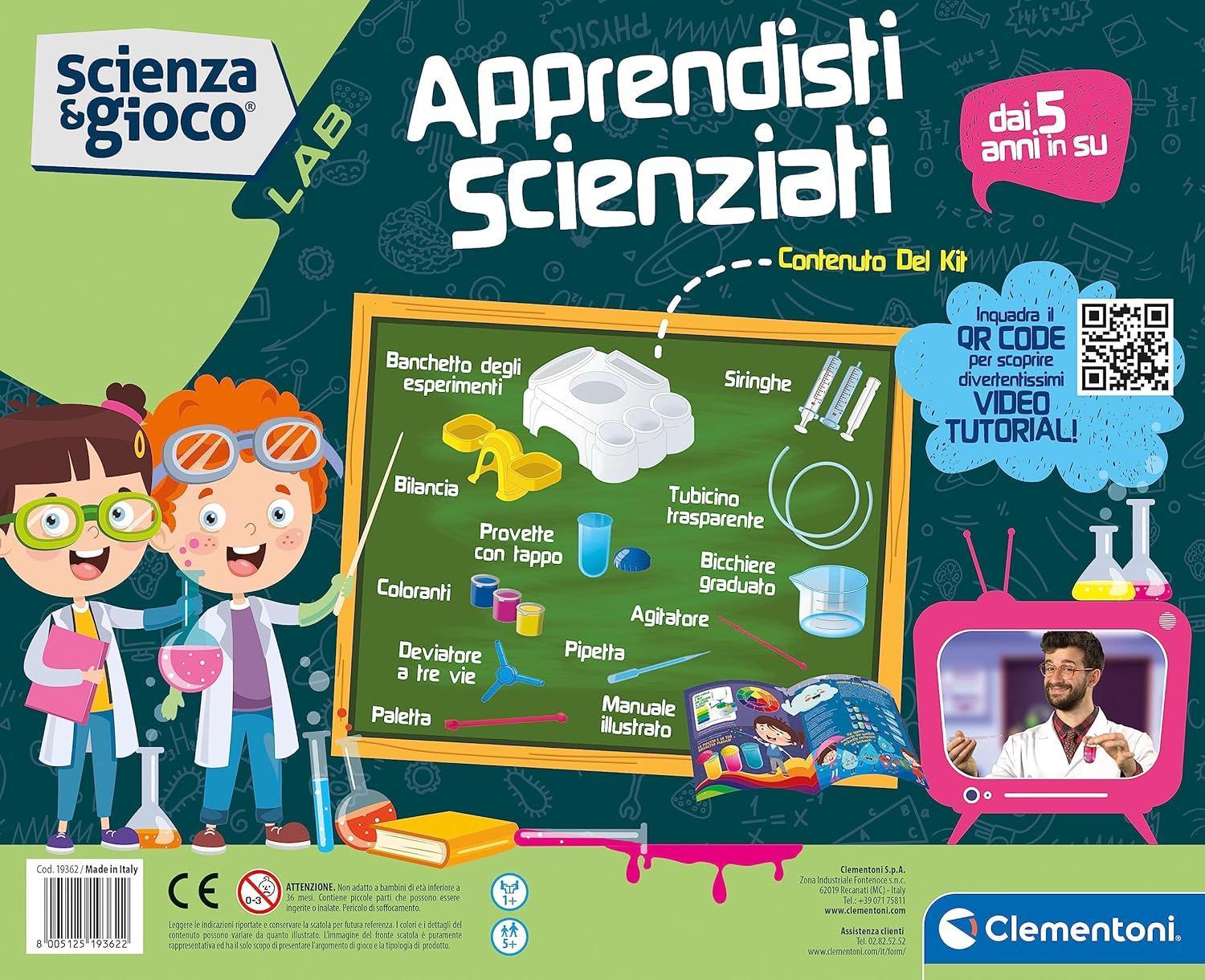 clementoni apprendisti scienziati scienza e gioco