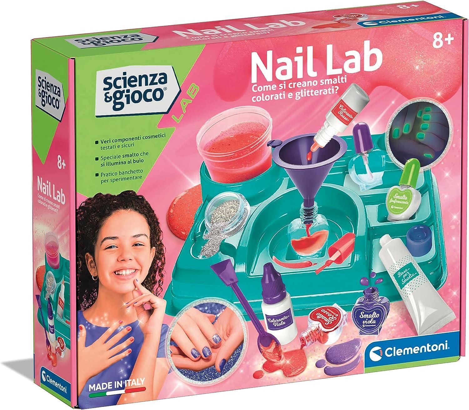 clementoni nail lab smalti colorati