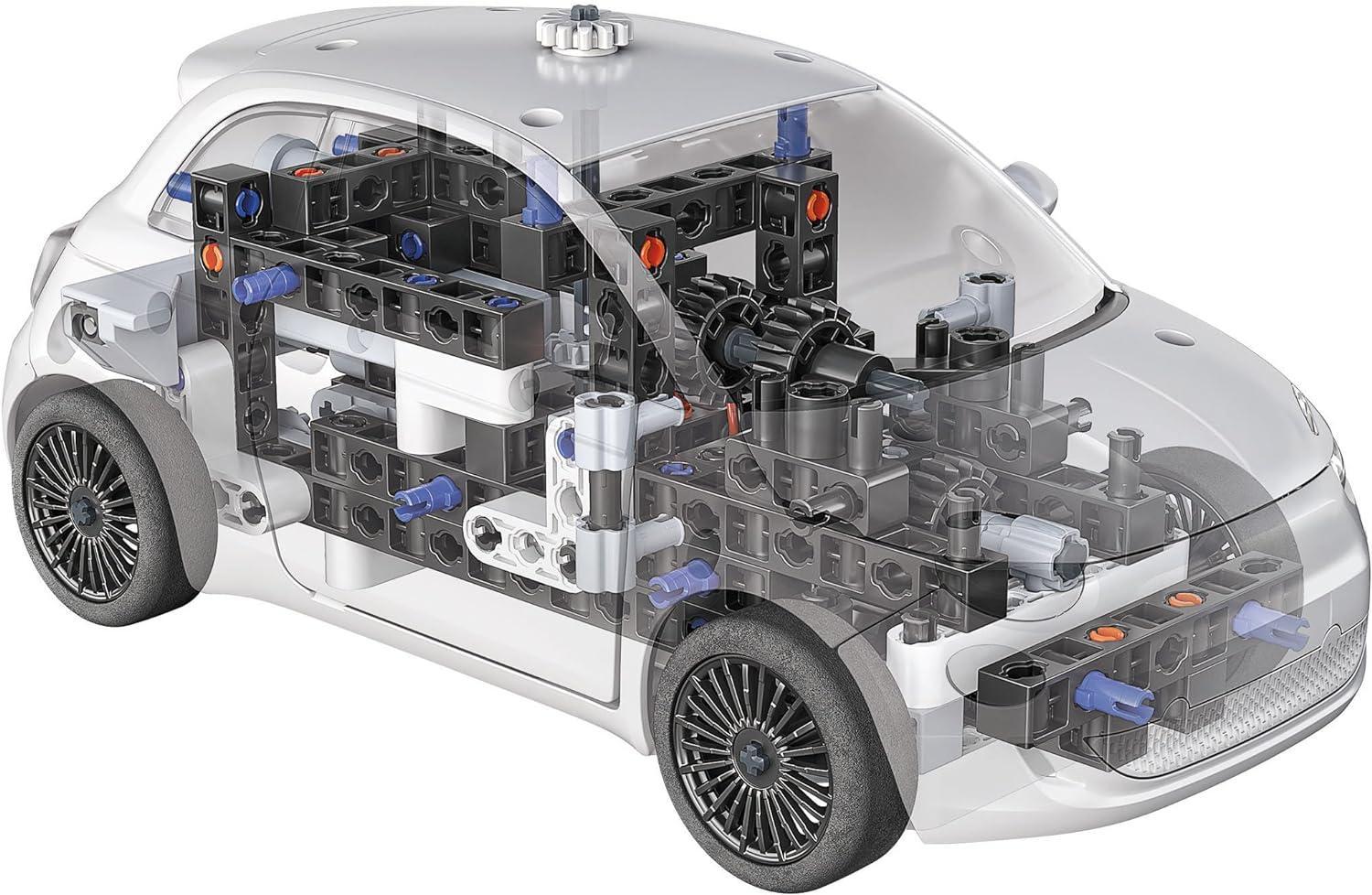 clementoni mechanics fiat 500 elettrica