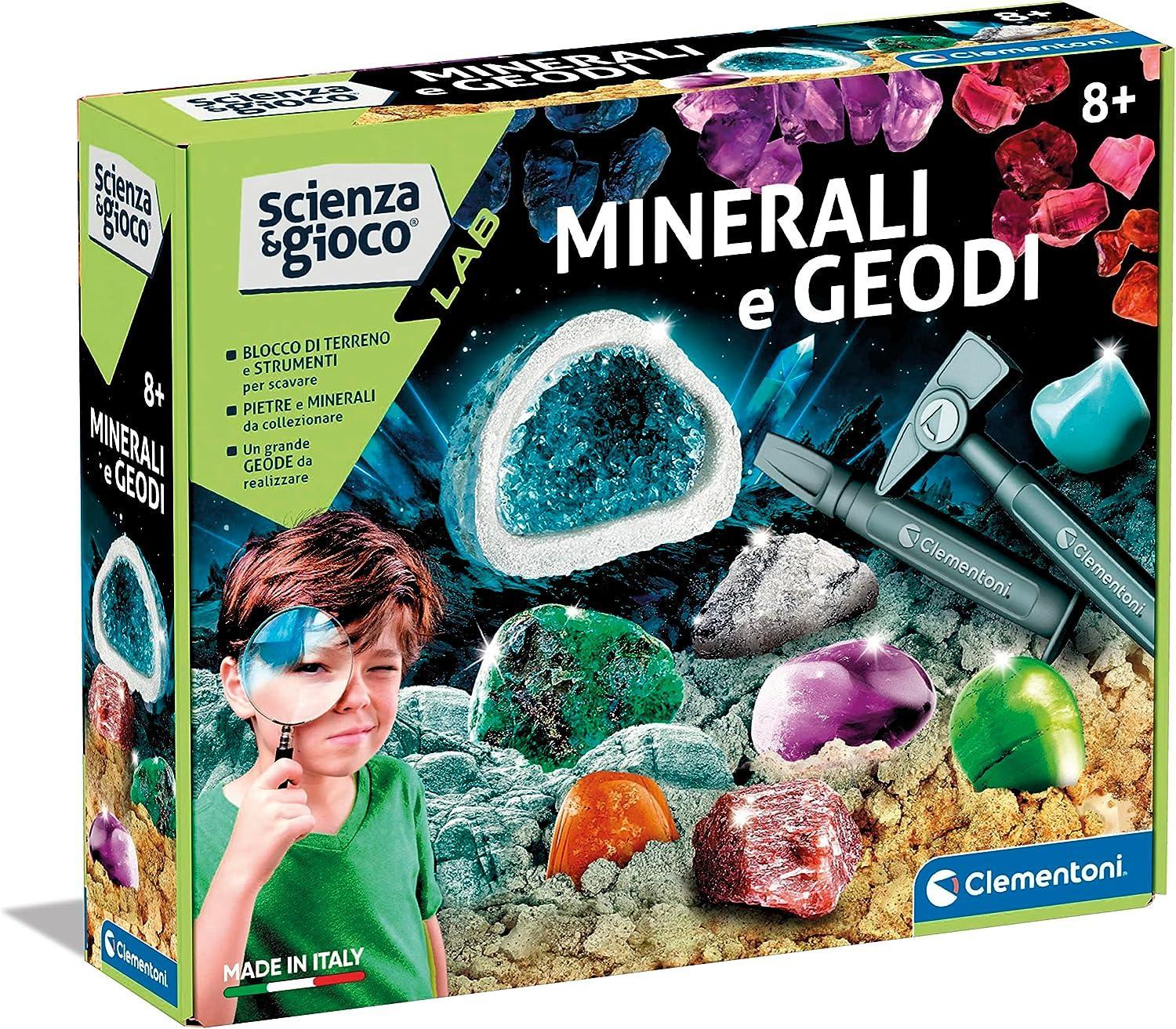 clementoni minerali e geodi