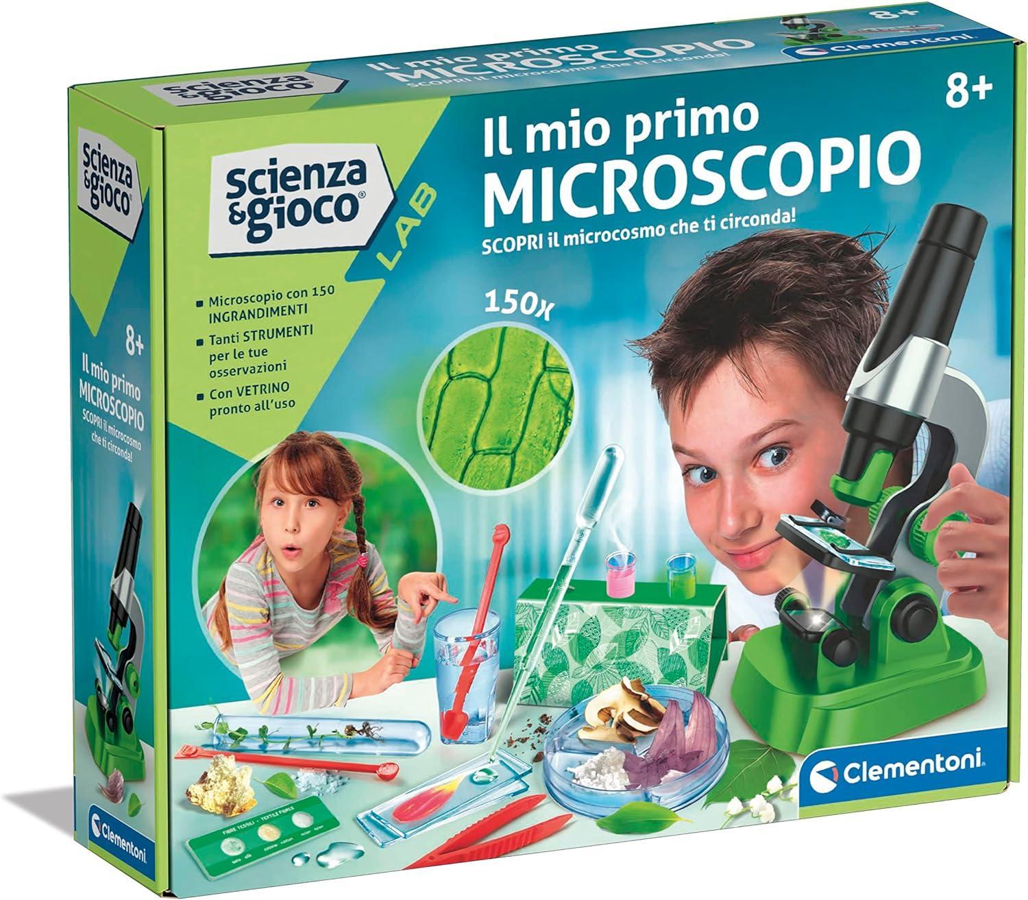 clementoni il mio primo microscopio