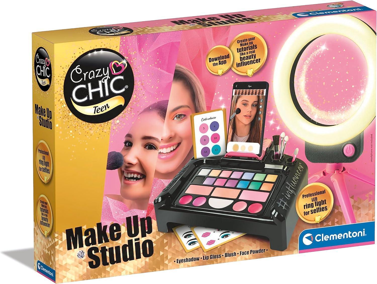 clementoni crazy chic make up studio