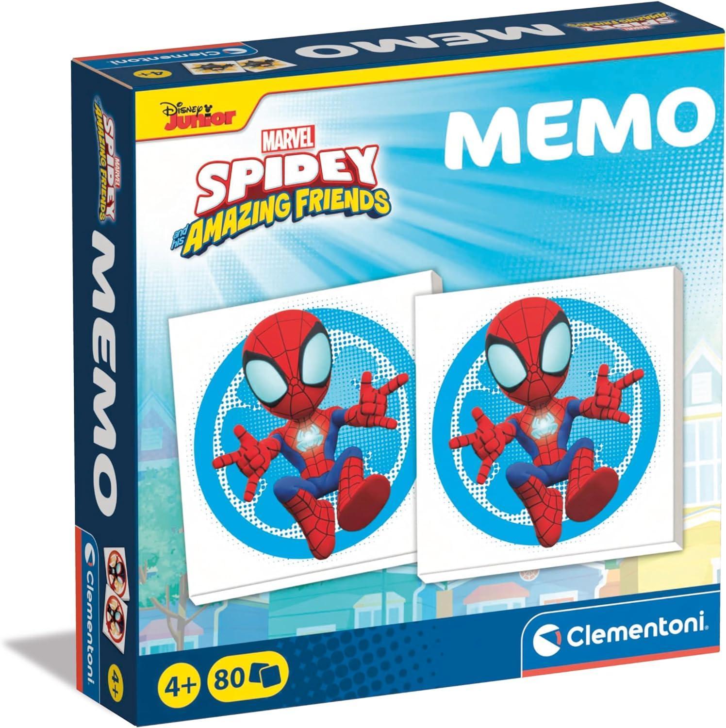 clementoni memo games spidey