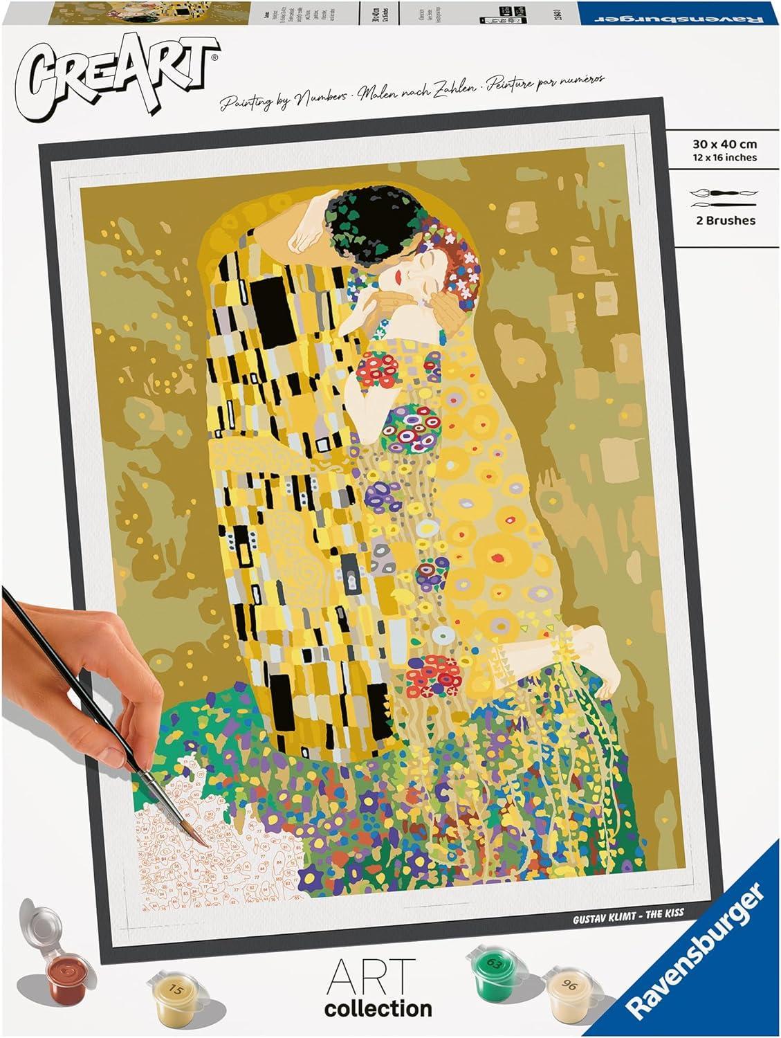 ravensburger creart gustav klimt il bacio 30x40