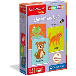 Sapientino baby montessori che verso fa